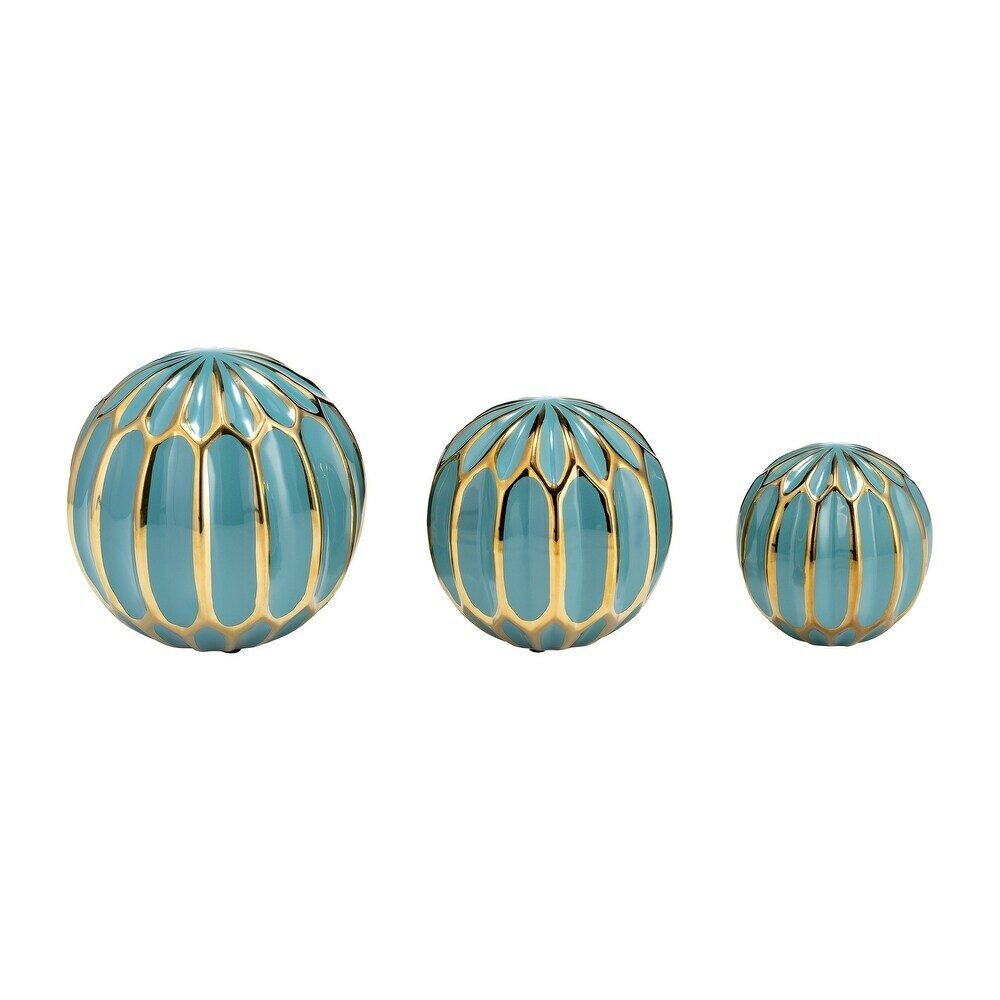 Turquoise Orb Trio